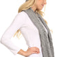 Sakkas Haile Metallic Threaded Woven Classic Hat Beanie And Infinity Scarf Set