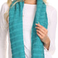 Sakkas Sayla Rhinestone Jewel Soft Warm Woven Cable Knit Beanie Hat And Scarf Set
