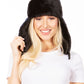 Sakkas Esty Ushanka Trapper Hat Adjustable Buckle Faux Fur Lined Winter Aviator Russian Hat Removable Mask for Men & Women