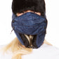 Sakkas Esty Ushanka Trapper Hat Adjustable Buckle Faux Fur Lined Winter Aviator Russian Hat Removable Mask for Men & Women