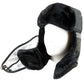 Sakkas Dab Unisex Faux Fur Ushanka Trapper Hat Chin Strap Removable Mask Russian Aviator Trooper Winter Hat for Men & Women