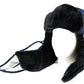 Sakkas Dab Unisex Faux Fur Ushanka Trapper Hat Chin Strap Removable Mask Russian Aviator Trooper Winter Hat for Men & Women