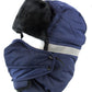 Sakkas Dab Unisex Faux Fur Ushanka Trapper Hat Chin Strap Removable Mask Russian Aviator Trooper Winter Hat for Men & Women