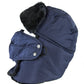 Sakkas Dab Unisex Faux Fur Ushanka Trapper Hat Chin Strap Removable Mask Russian Aviator Trooper Winter Hat for Men & Women
