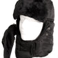 Sakkas Alex Ushanka Trapper Hat Removable Mask Faux Fur Winter Aviator Russian Hat, Windproof Cold Weather for Men & Women