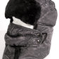 Sakkas Alex Ushanka Trapper Hat Removable Mask Faux Fur Winter Aviator Russian Hat, Windproof Cold Weather for Men & Women