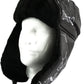 Sakkas Alex Ushanka Trapper Hat Removable Mask Faux Fur Winter Aviator Russian Hat, Windproof Cold Weather for Men & Women