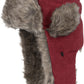 Sakkas Morgan Trapper Hat Ushanka Trooper Unisex Winter Faux Fur Ear Flap with Chin Strap, Warm Ski Snowboard Hunting Cap