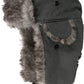 Sakkas Morgan Trapper Hat Ushanka Trooper Unisex Winter Faux Fur Ear Flap with Chin Strap, Warm Ski Snowboard Hunting Cap