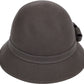 Sakkas Molly Vintage Style Wool Cloche Hat