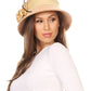 Sakkas Danielle Sombrero Cloche de Lana Estilo Vintage