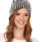 Sakkas Greer Unisex Heathered Textured Knit Pom Pom Beanie Hat