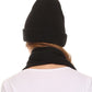 Sakkas  Aldis Unisex Ribbed Knit Beanie Hat And Scarf Set