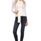 Sakkas  Aldis Unisex Ribbed Knit Beanie Hat And Scarf Set