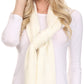 Sakkas  Aldis Unisex Ribbed Knit Beanie Hat And Scarf Set