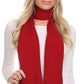 Sakkas  Aldis Unisex Ribbed Knit Beanie Hat And Scarf Set