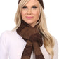 Sakkas  Robin Unisex Ribbed Knit Heather Beanie Hat And Scarf Set