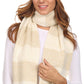 Sakkas  Robin Unisex Ribbed Knit Heather Beanie Hat And Scarf Set