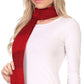 Sakkas  Robin Unisex Ribbed Knit Heather Beanie Hat And Scarf Set