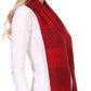 Sakkas  Robin Unisex Ribbed Knit Heather Beanie Hat And Scarf Set