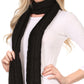 Sakkas Aaric Unisex Cable Knit Pom Pom Bobble Beanie Hat And Scarf Set