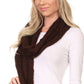 Sakkas Aaric Unisex Cable Knit Pom Pom Bobble Beanie Hat And Scarf Set