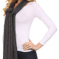 Sakkas Aaric Unisex Cable Knit Pom Pom Bobble Beanie Hat And Scarf Set