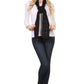 Sakkas Kae Jewel Studded Cable Knit Beanie Hat And Scarf Set