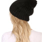 Sakkas Lax Wide Unisex Cable Knit Large Pom Pom Bobble Beanie Hat Cap