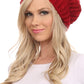 Sakkas Lax Wide Unisex Cable Knit Large Pom Pom Bobble Beanie Hat Cap