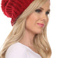 Sakkas Lax Wide Unisex Cable Knit Large Pom Pom Bobble Beanie Hat Cap