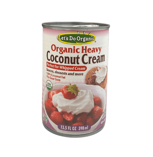 Crema de coco, orgánica, extra espesa, 30% grasa