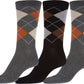 Sakkas Men's Classic Patterned Dress Socks Value 6-Pack