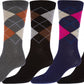 Sakkas Men's Classic Patterned Dress Socks Value 6-Pack