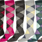 Sakkas Women's Cotton Blend Knee High Socks Assorted Pack