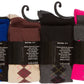 Sakkas Women's Cotton Blend Knee High Socks Assorted Pack