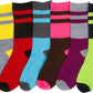 Sakkas Women's Poly Blend Soft and Stretchy Crew Pattern Socks Assorted 6-pack