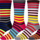 Sakkas Women's Poly Blend Soft and Stretchy Crew Pattern Socks Assorted 6-pack