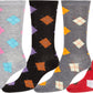 Sakkas Women's Poly Blend Soft and Stretchy Crew Pattern Socks Assorted 6-pack