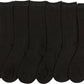 Sakkas Women's Poly Blend Soft and Stretchy Crew Pattern Socks Assorted 6-pack