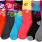 Sakkas Women's Poly Blend Soft and Stretchy Crew Pattern Socks Assorted 6-pack