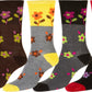Sakkas Women's Poly Blend Soft and Stretchy Crew Pattern Socks Assorted 6-pack