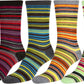 Sakkas Women's Poly Blend Soft and Stretchy Crew Pattern Socks Assorted 6-pack