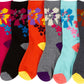 Sakkas Women's Poly Blend Soft and Stretchy Crew Pattern Socks Assorted 6-pack