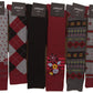 Sakkas Liea Ladies Colorful Unique Pattern / Solid Knee High Socks Assorted 6-Pack
