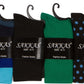 Sakkas Liea Ladies Colorful Unique Pattern / Solid Knee High Socks Assorted 6-Pack
