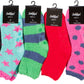 Sakkas Super Soft Anti-Slip Fuzzy Ankle Socks Value Assorted 6-Pack