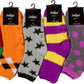 Sakkas Super Soft Anti-Slip Fuzzy Ankle Socks Value Assorted 6-Pack
