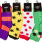 Sakkas Super Soft Anti-Slip Fuzzy Ankle Socks Value Assorted 6-Pack