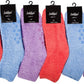 Sakkas Super Soft Anti-Slip Fuzzy Ankle Socks Value Assorted 6-Pack